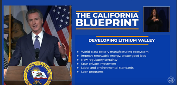 CA Governor Newsom announces the "California Blueprint"