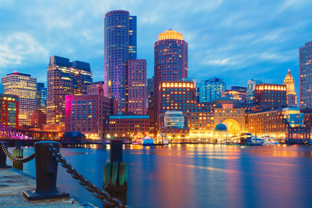 stock photo of Boston Harbor