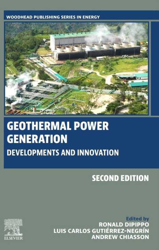 Cover of new edition of "Geothermal Power Generation"