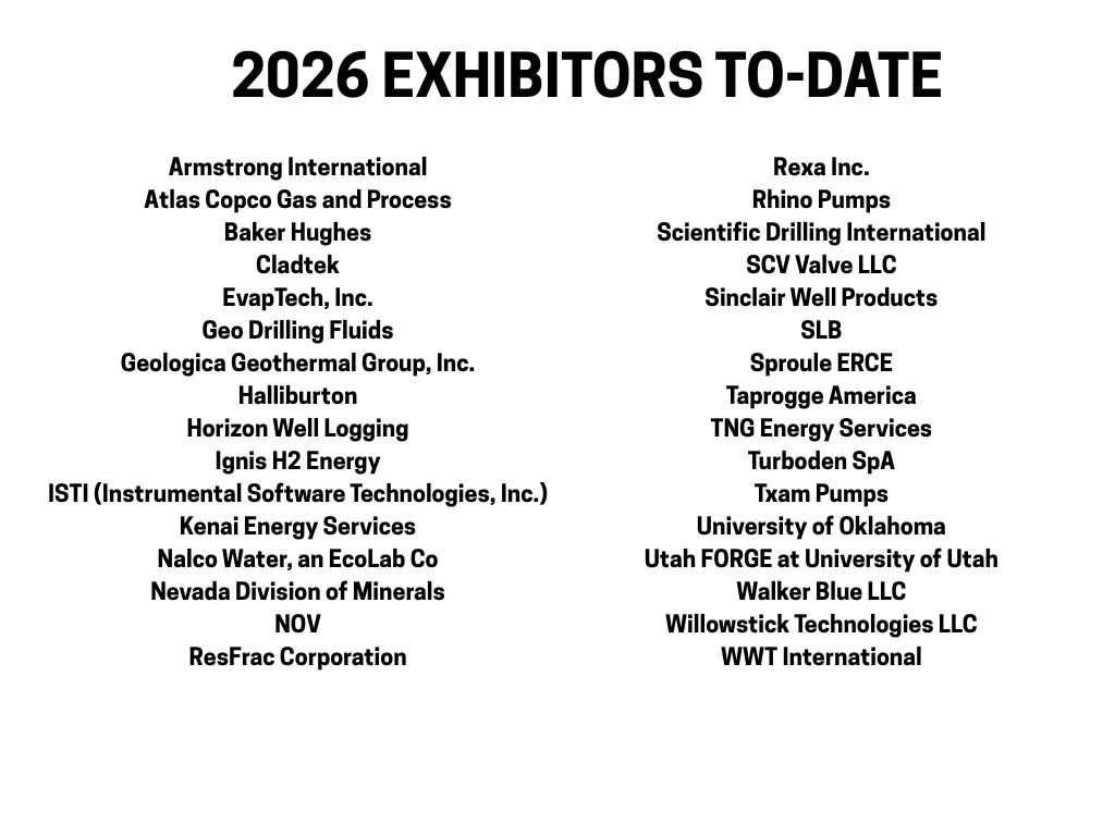 2026 GRC Exhibitors List 2.11.26