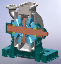 3D image of Gemini turbine