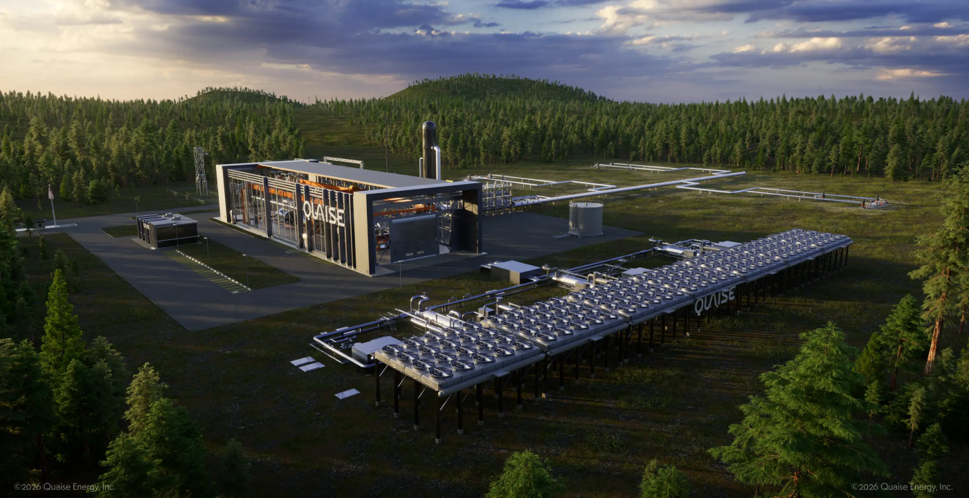 Rendering of the Project Obsidian facility in Central Oregon