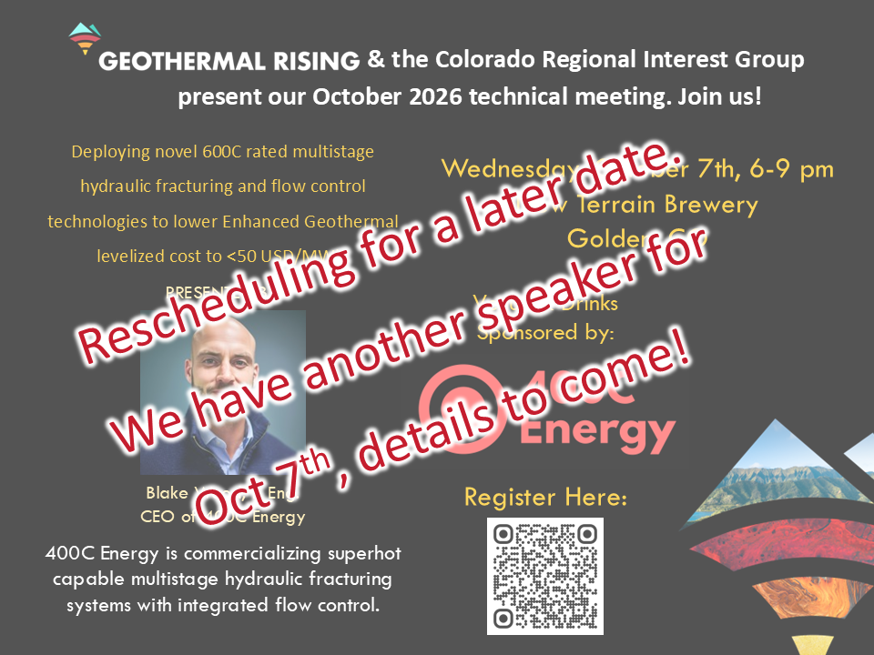 Rescheduling CO RIG OCT 2026
