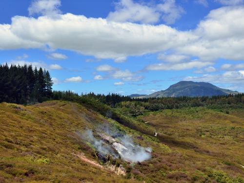 Stock photo of Craters of the Moon (Taupo New Zealand)