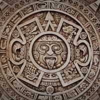 Stock photo of Mayan calendar